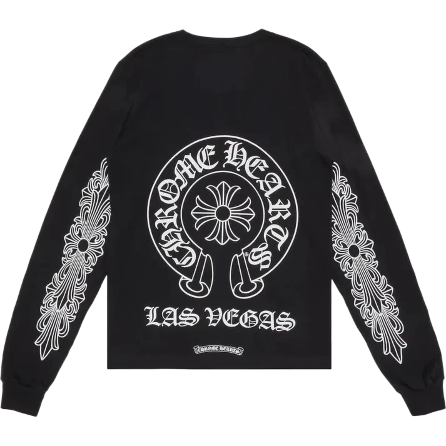 Chrome Hearts Las Vegas Floral Exclusive L/S T-shirt Black