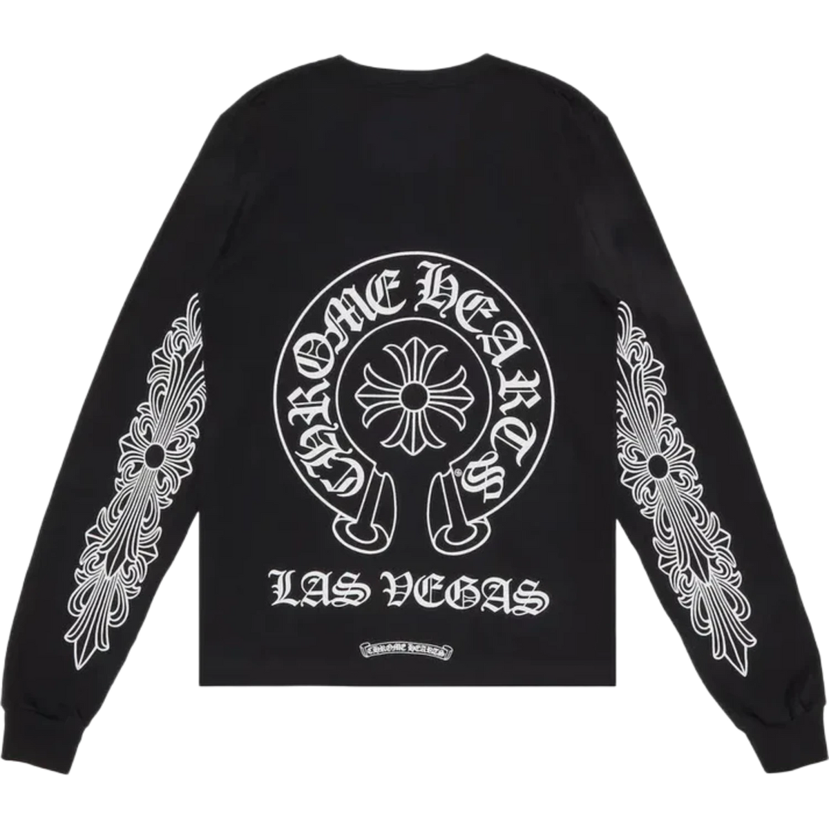 Chrome Hearts Las Vegas Floral Exclusive L/S T-shirt Black