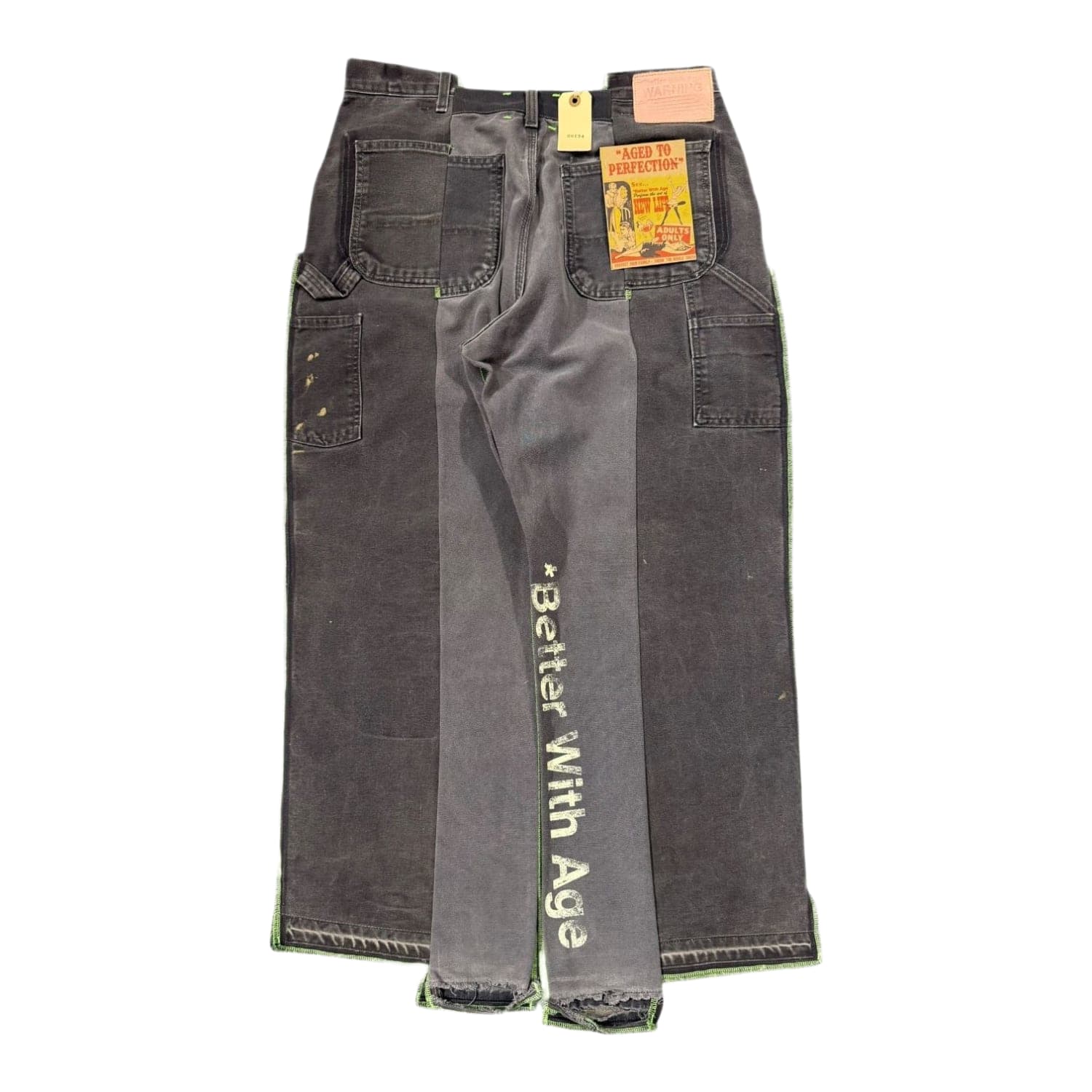 Better With Age Lemon Single-Knee Trouser Multi
