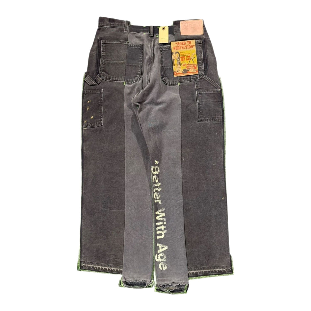 Better With Age Lemon Single-Knee Trouser Multi