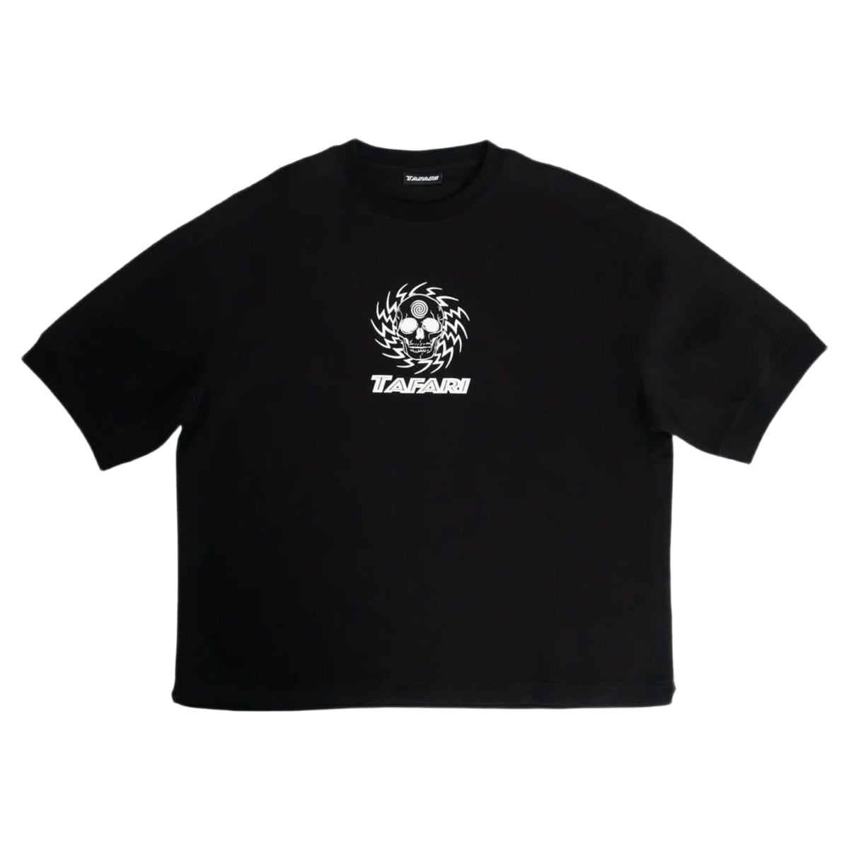 Tafari Skull T-Shirt Black