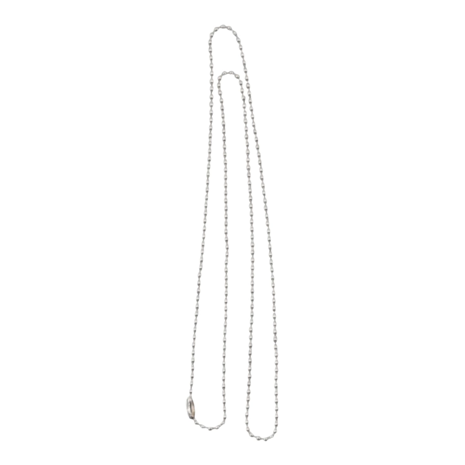 Chrome Hearts Silver Ball Chain - 24 Inches