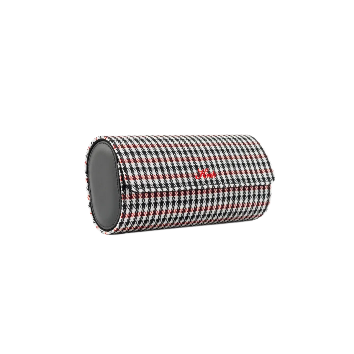 Kruk Red Pepita 3 Watch Case