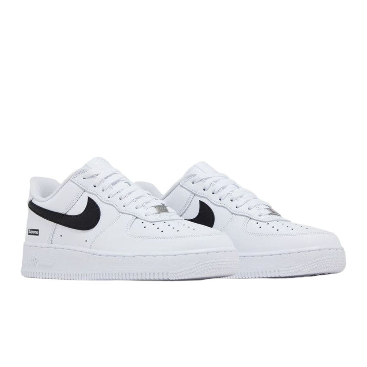 Supreme x Nike Air Force 1 Low 'Box Logo - White Black'