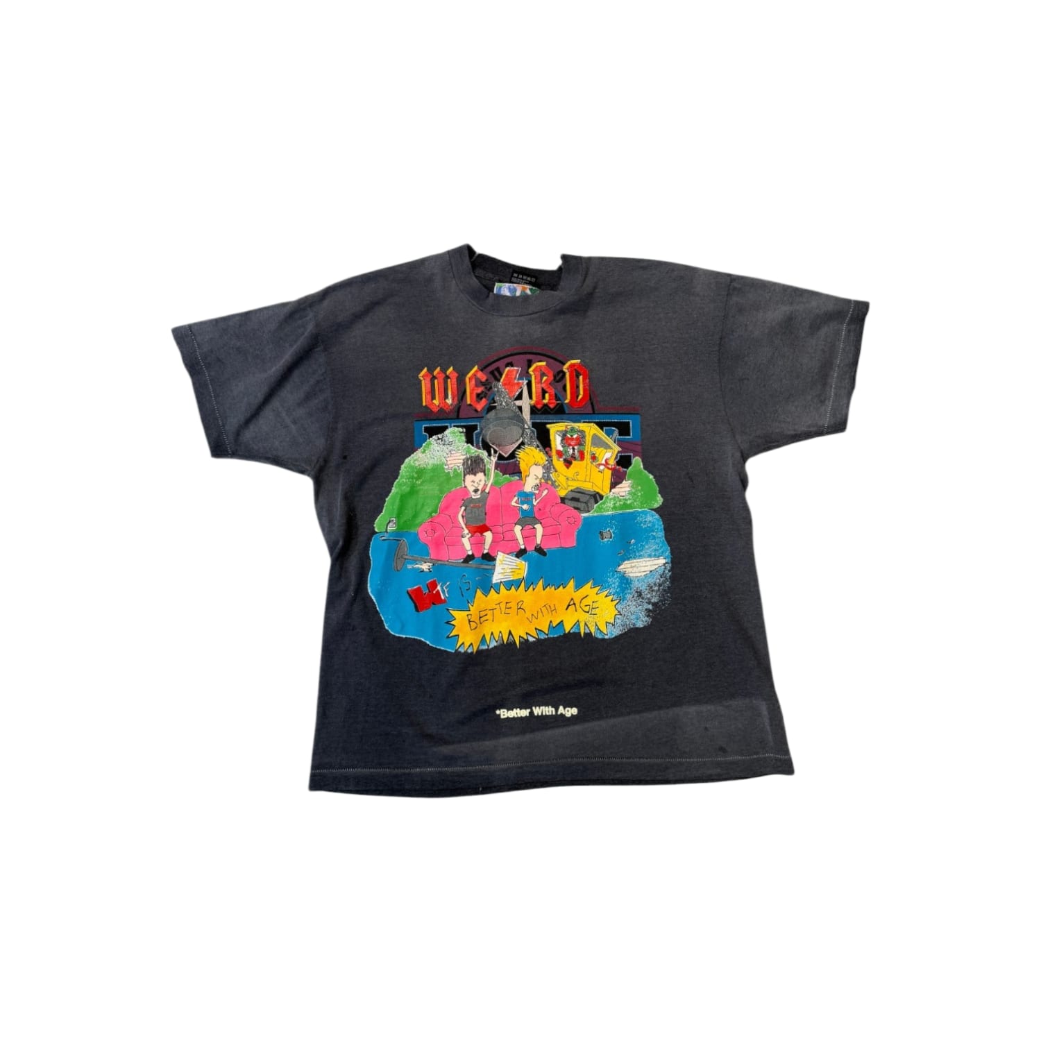 Better With Age Dumb T-Shirt Grey