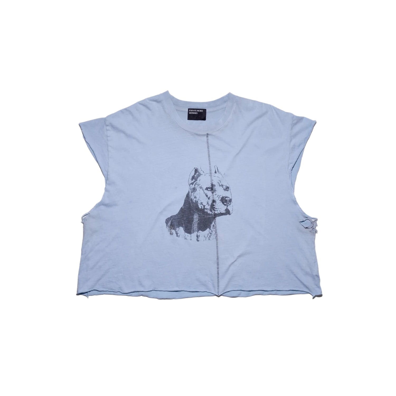 Enfants Riches Déprimés Na Pitbull Cut-off T-shirt Light Blue
