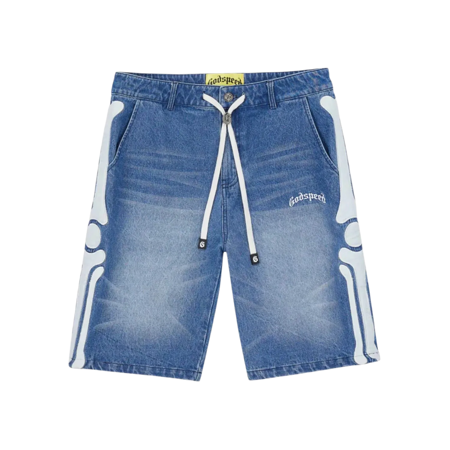 Godspeed Femur Denim Shorts Blue