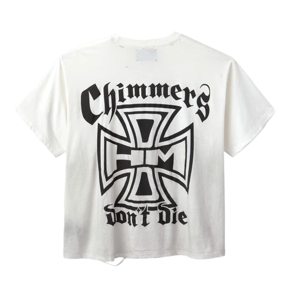 Happy Memories Don't Die HMDD Chimmers Ghost Pocket T-Shirt White