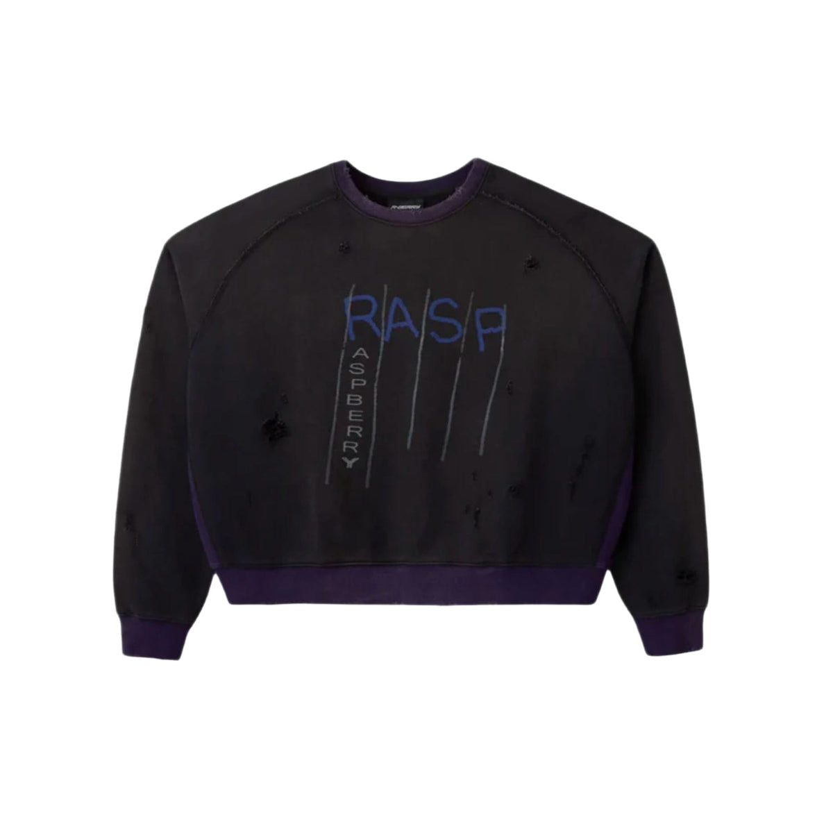 GV Gallery Raspberry Hills Sulfur Crewneck Black/Purple