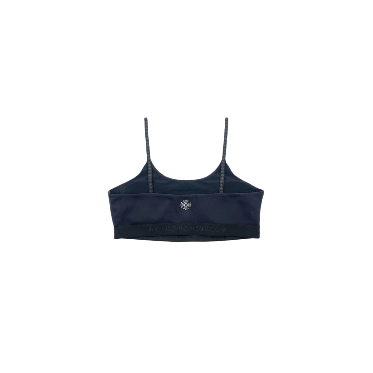 Chrome Hearts Yoga Sports Bra Navy Blue