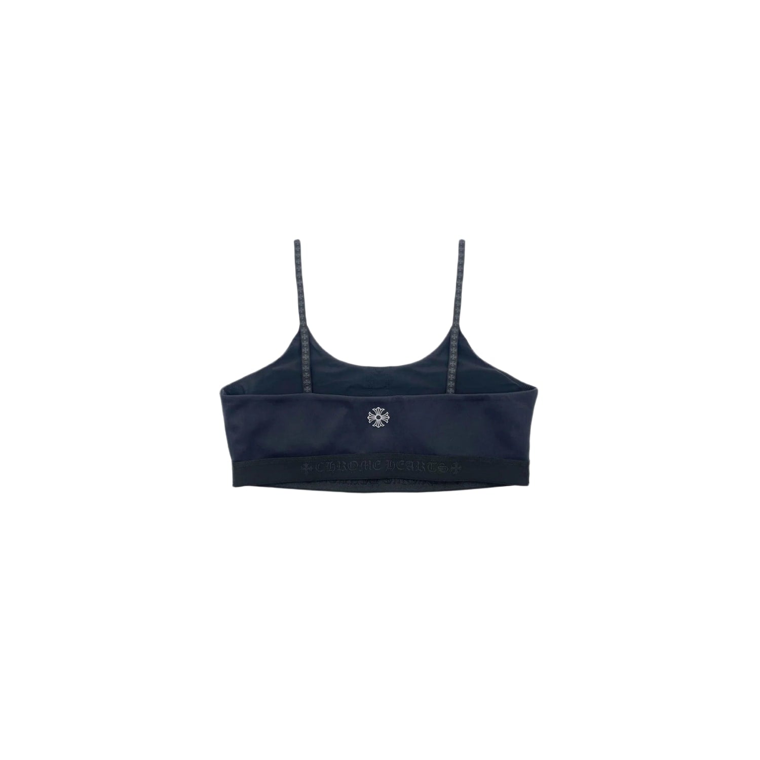 Chrome Hearts Yoga Sports Bra Navy Blue