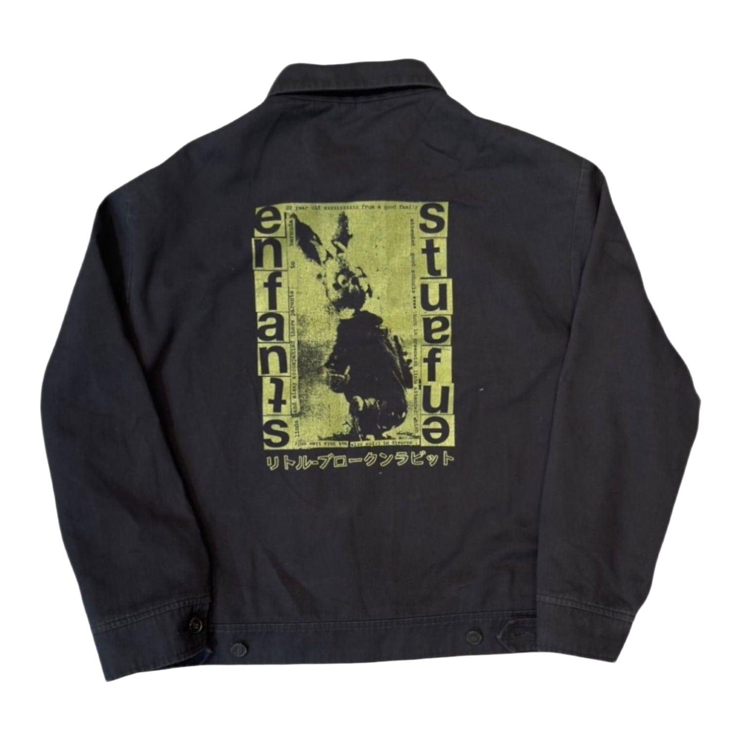 Enfants Riches Déprimés Bunny Mechnics Jacket Black/Olive