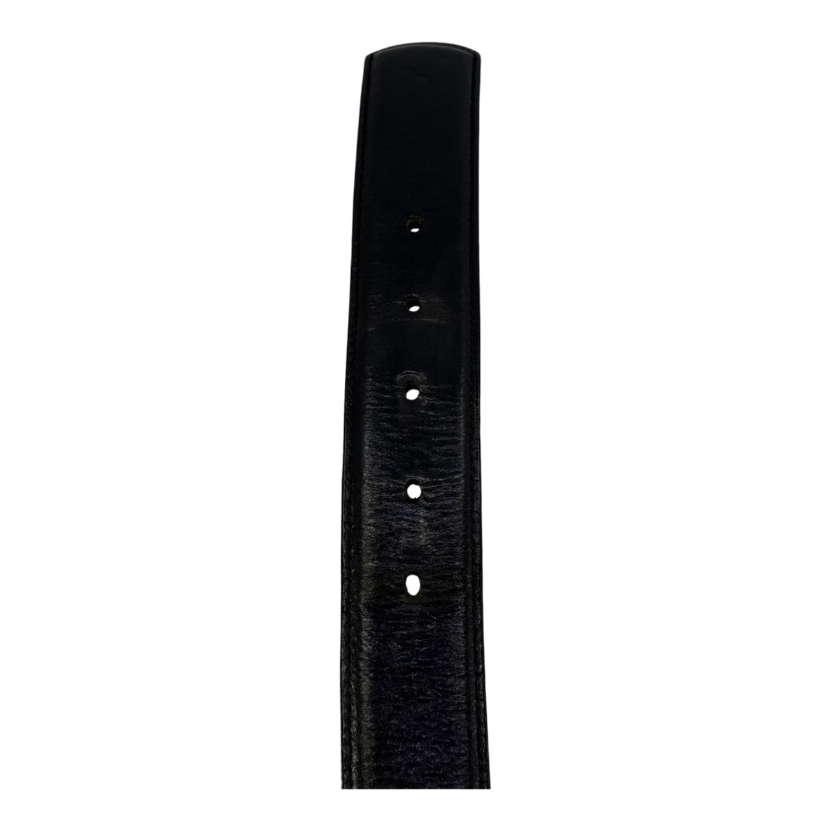 Chrome Hearts Black Leather Belt Strap - Size 38