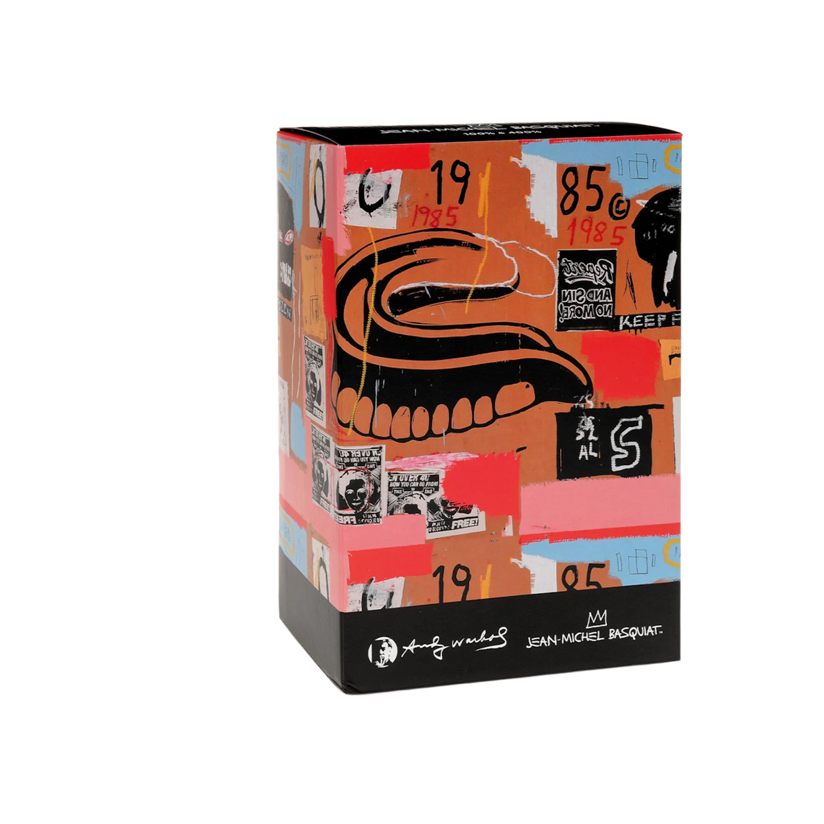 Bearbrick Andy Warhol x JEAN-MICHEL BASQUIAT #2 100% & 400% Set