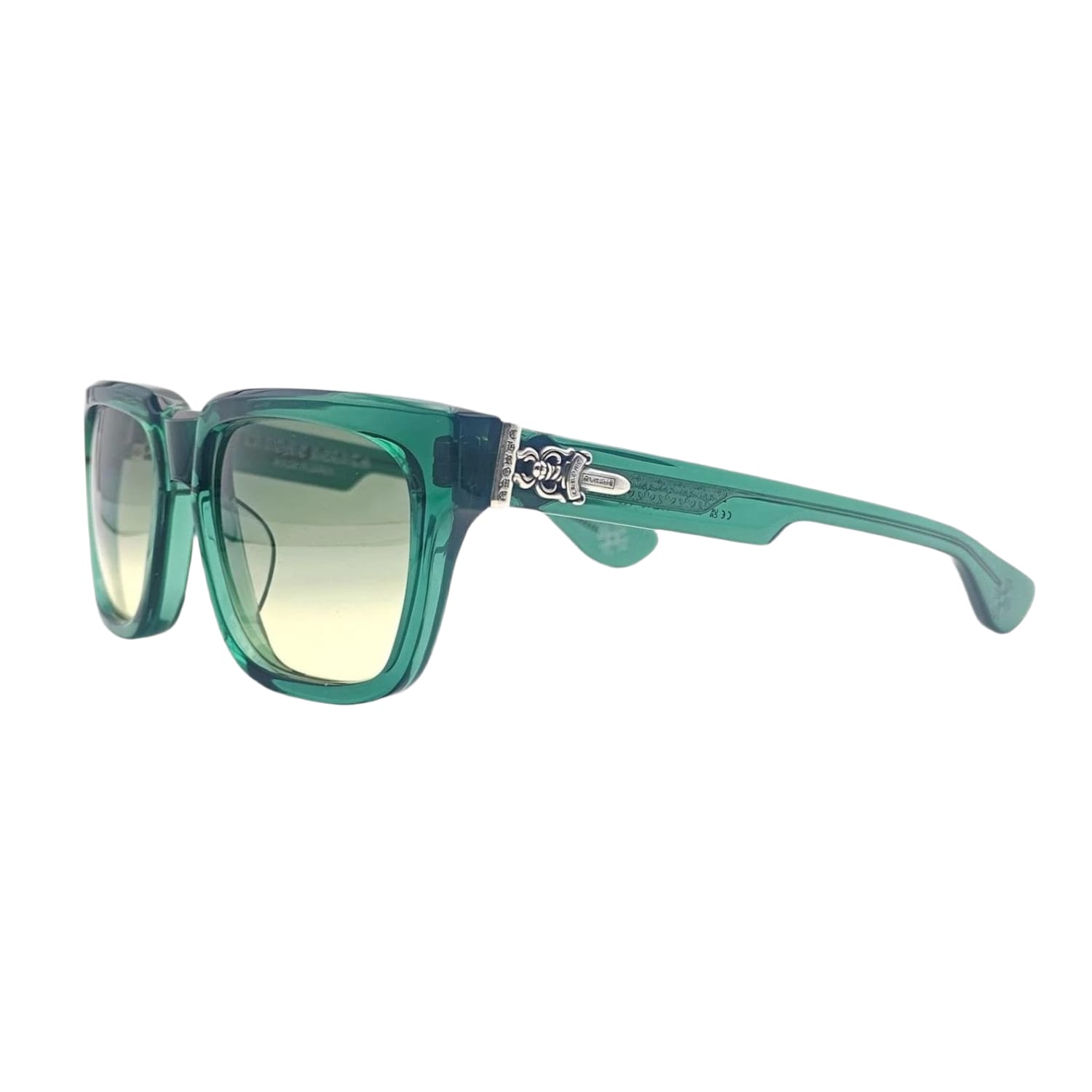 Chrome Hearts Box Officer Marine/Silver Sunglasses