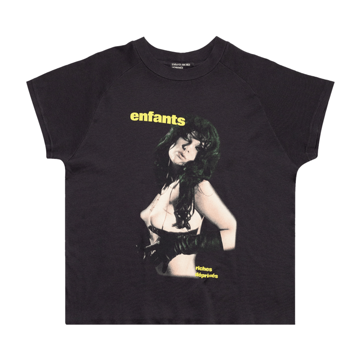 Enfants Riches Déprimés Slave Girl Raglan T-Shirt 'Faded Black'