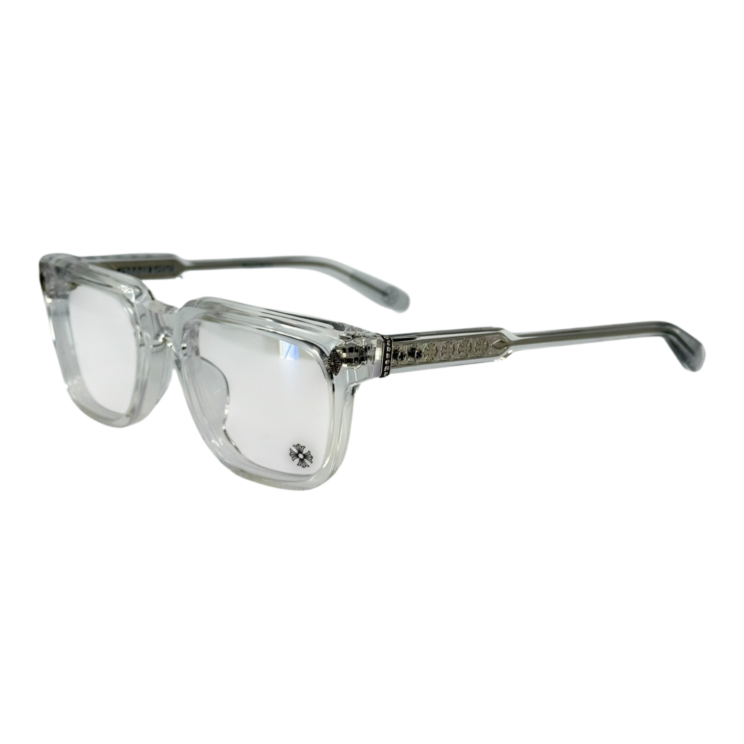 Chrome Hearts Ambidixtrous Crystal/Silver Glasses