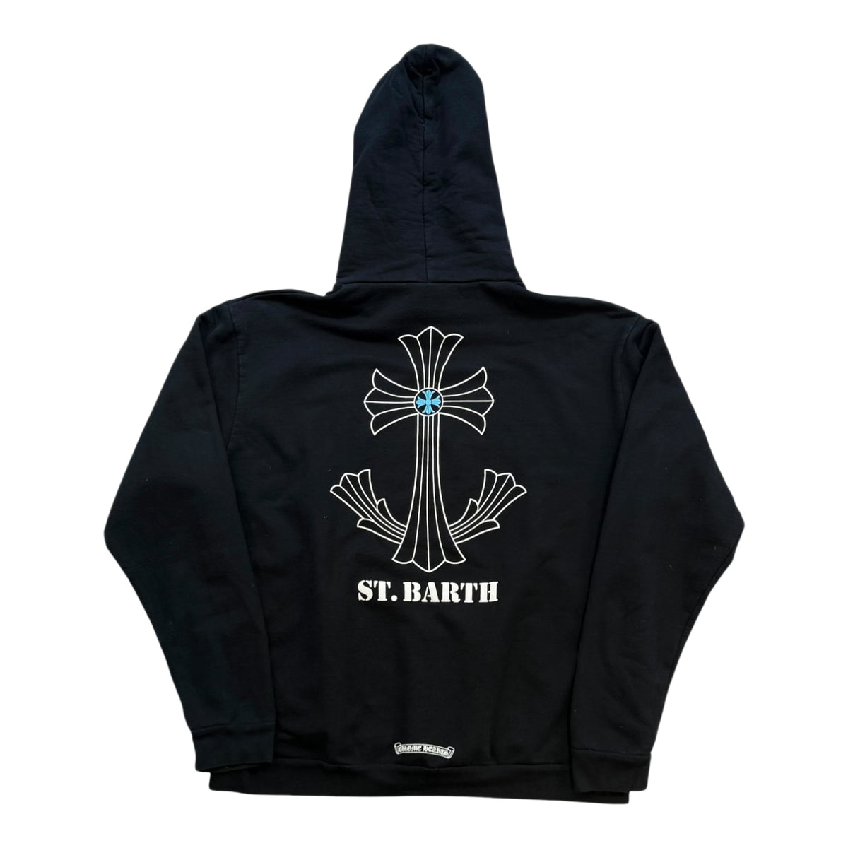 Chrome Hearts St. Barths Exclusive Anchor Hoodie Black/Blue