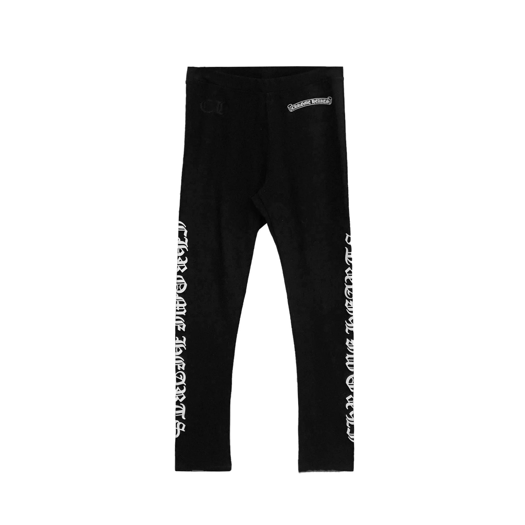 Chrome Hearts Women's Horseshoe Yoga Pant Leggings Black