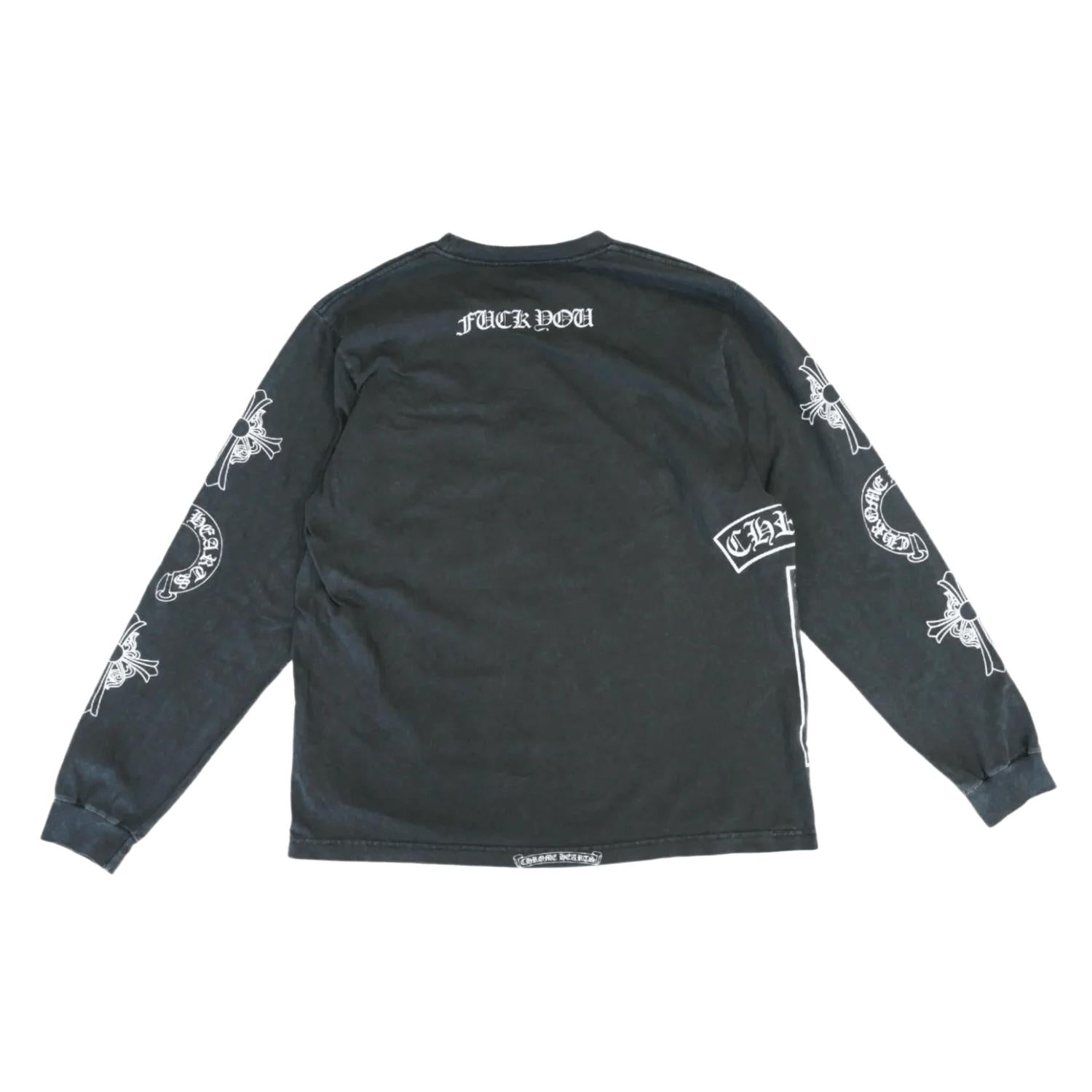 Chrome Hearts Soap and Water L/S T-Shirt Vintage Black