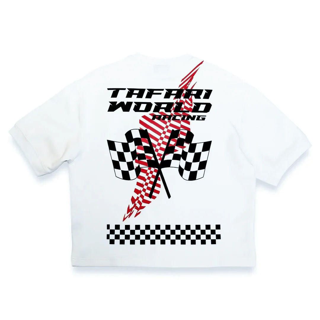 Tafari Racing T-Shirt White