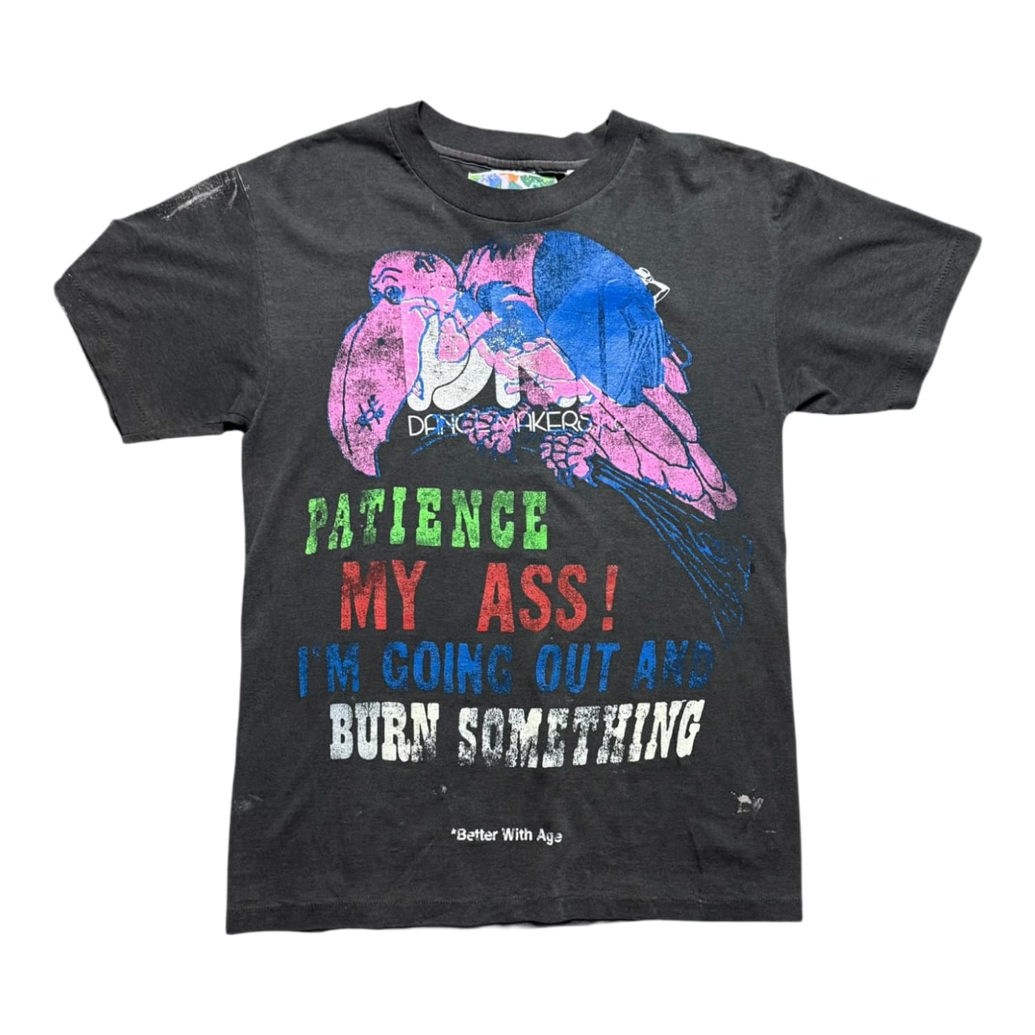 Better With Age Junk Tee Black