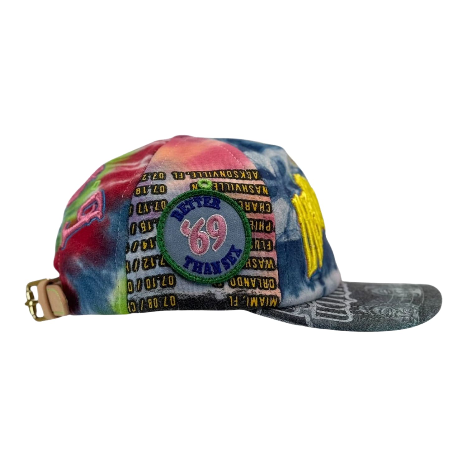 Better With Age Deader With Age Reconstructed Tie-Dye Hat