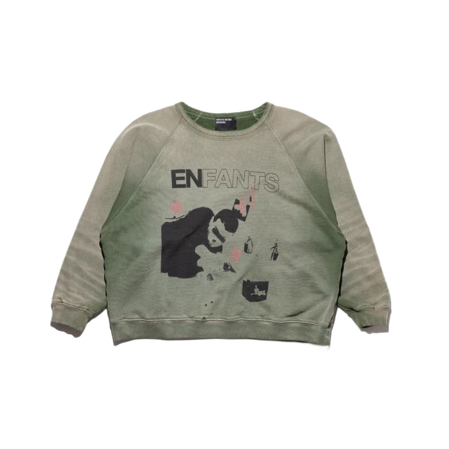 Enfants Riches Déprimés My Death My Life Raglan Sweatshirt Gardener Green