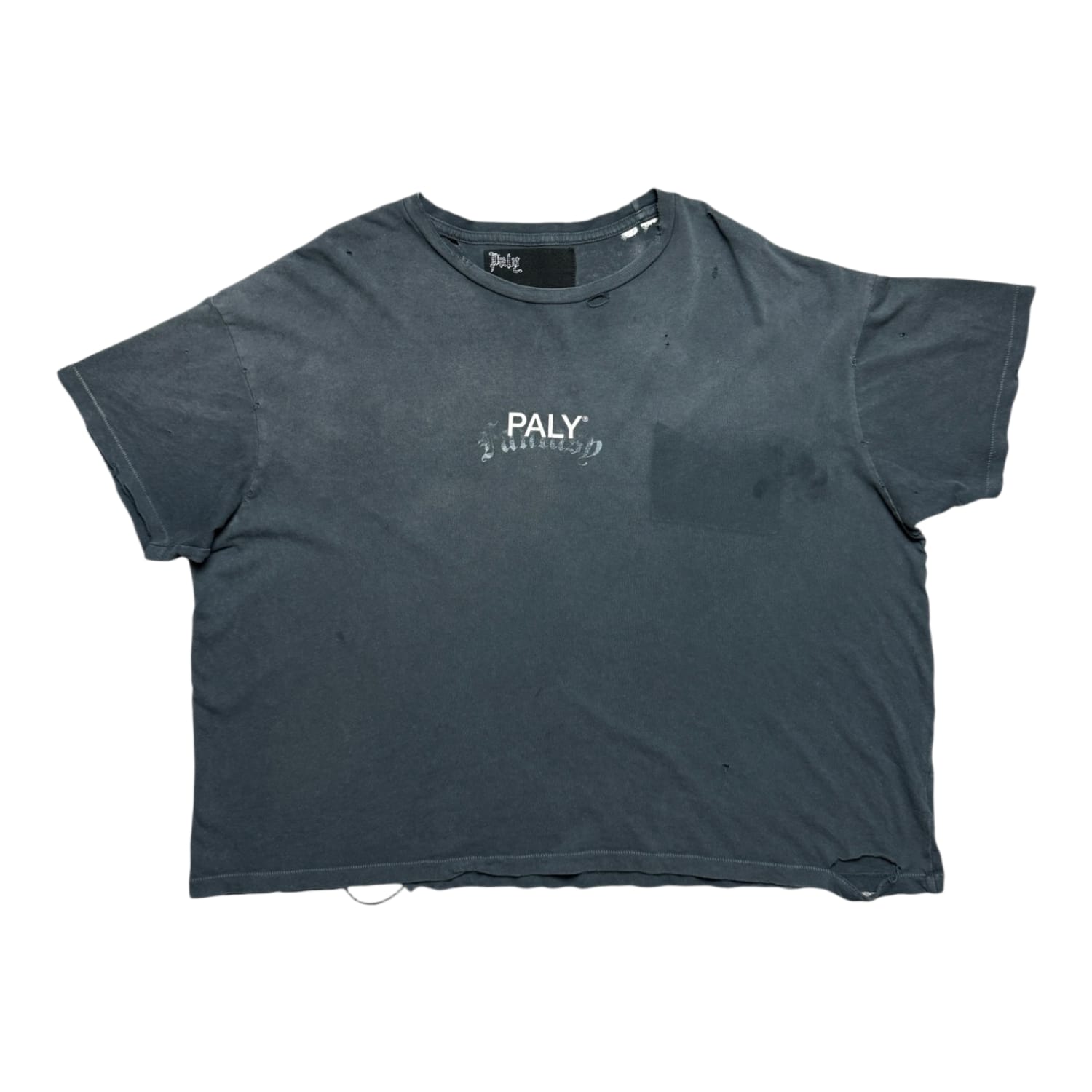 Paly Hollywood Core Logo T-Shirt Vintage Black
