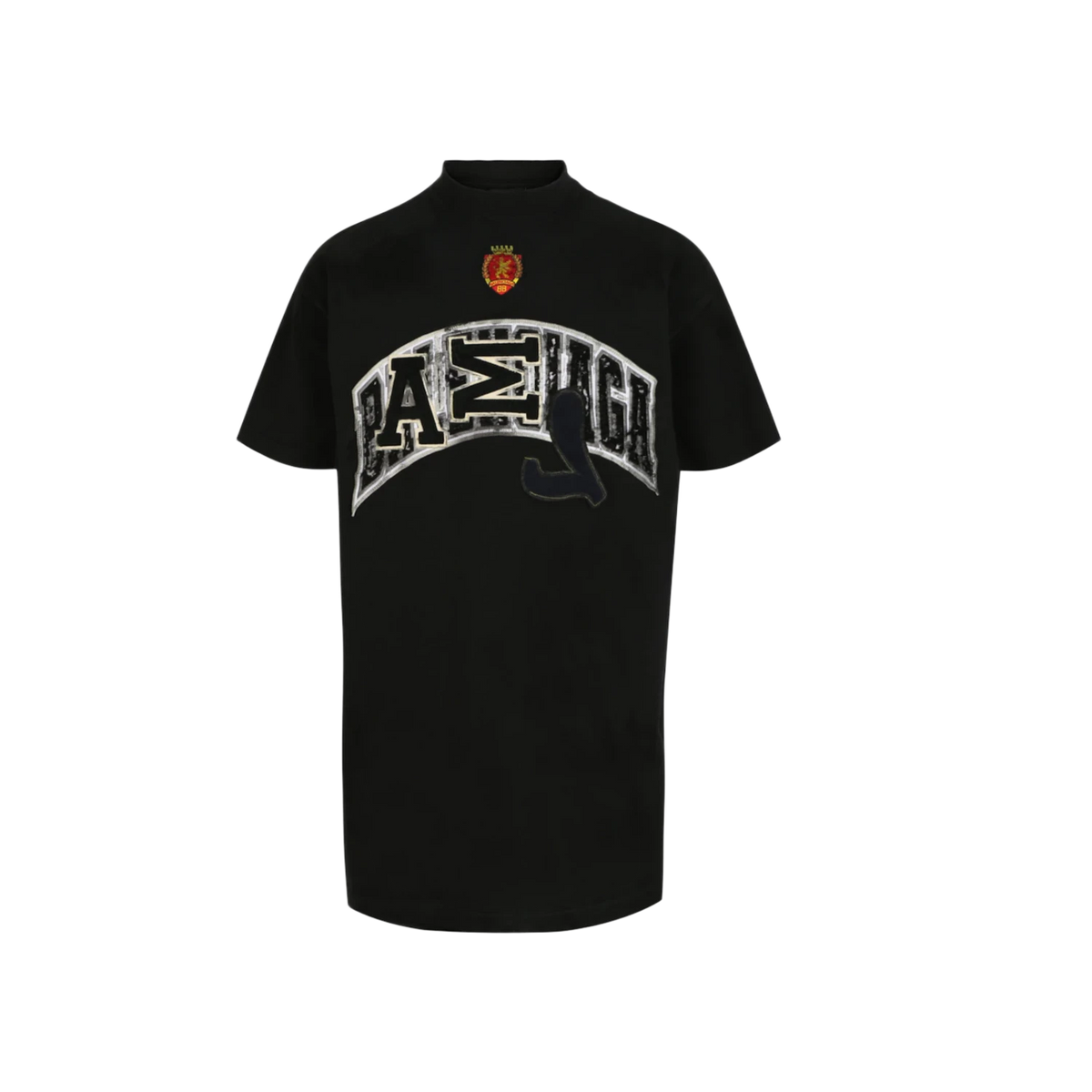 Balenciaga Oversized Skater T-shirt Washed Black