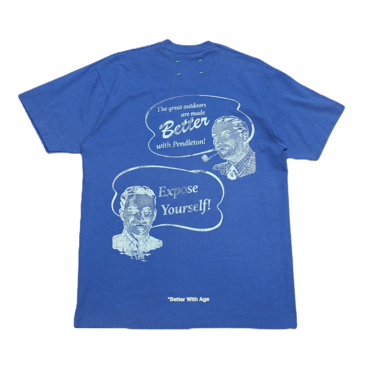 Better With Age Novel Vintage Tee Blue