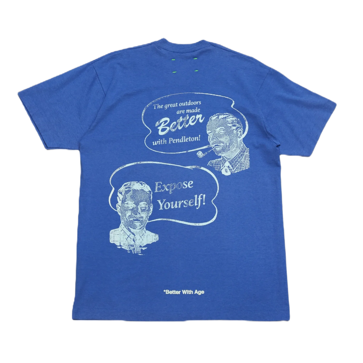 Better With Age Novel Vintage Tee Blue