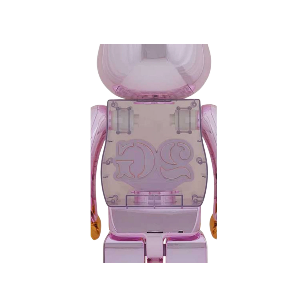 Bearbrick 2G Exclusive 1000% Pink Gold Chrome Ver.