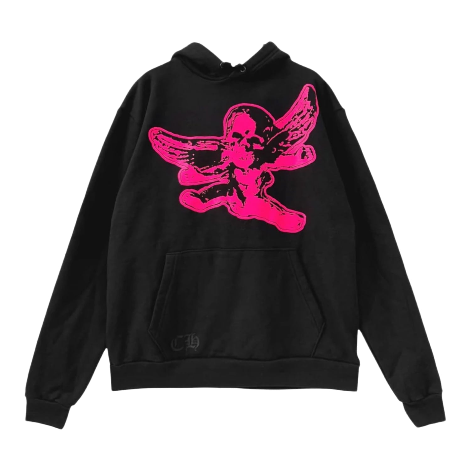 Chrome Hearts Foti Miss Lerlene Pink Hoodie Black