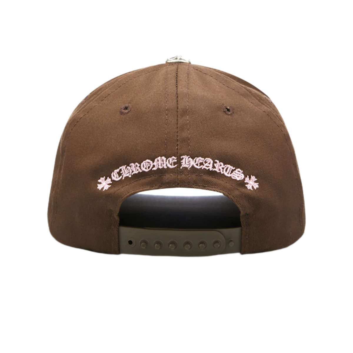 Chrome Hearts CH Baseball Hat Brown/Pink