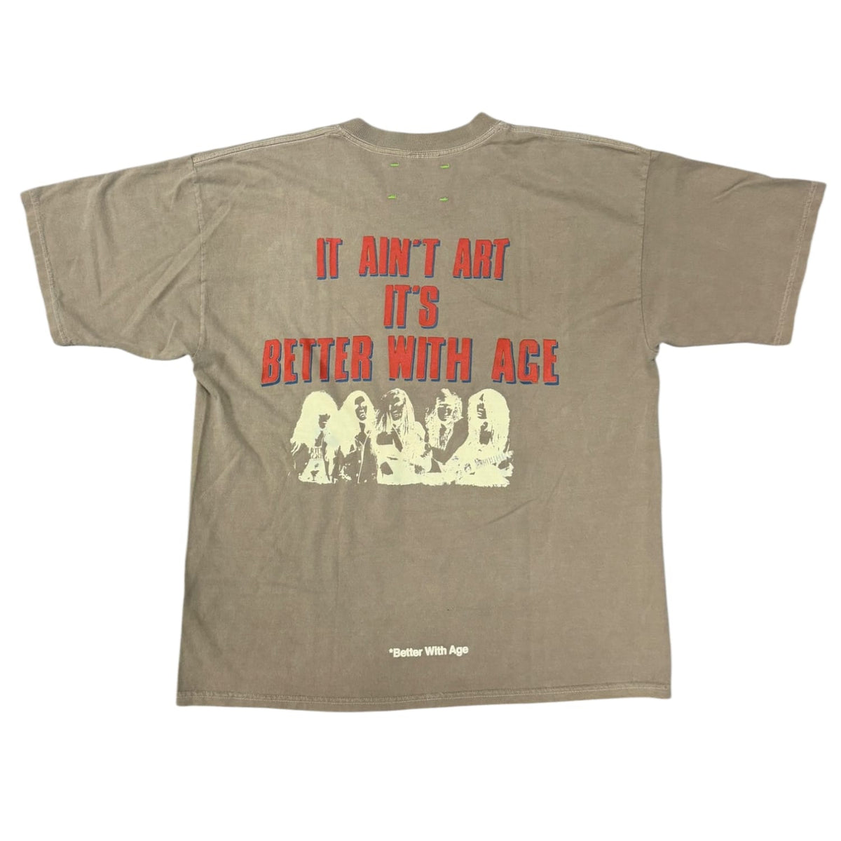Better With Age Mush Graphic Tee Light Brown