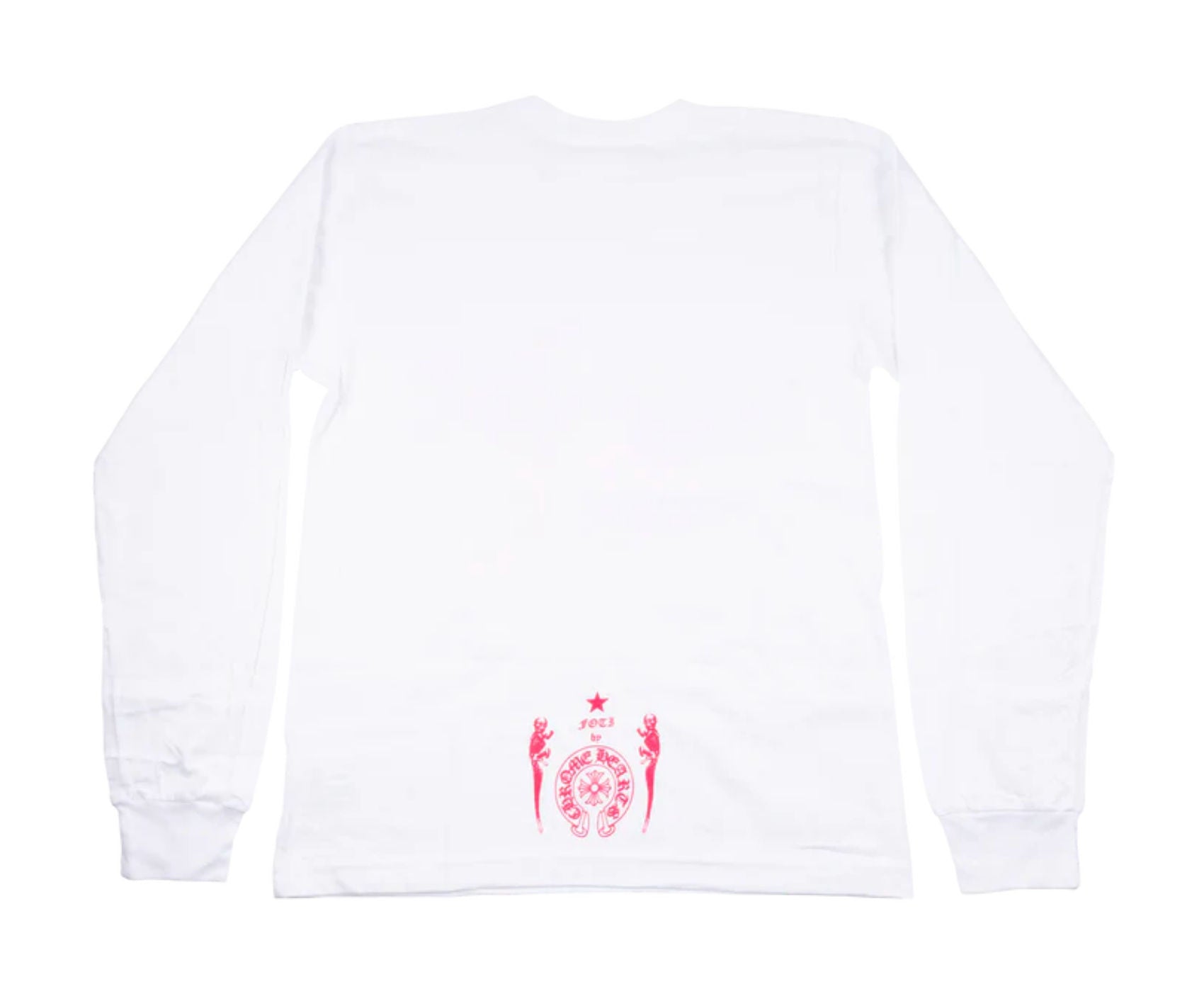 Chrome Hearts Foti Harris L/S T-Shirt Pink White