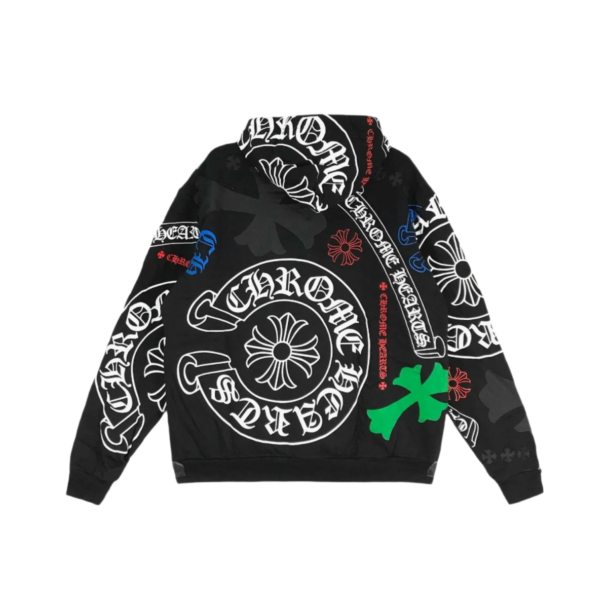Chrome Hearts Stencil Hoodie Black