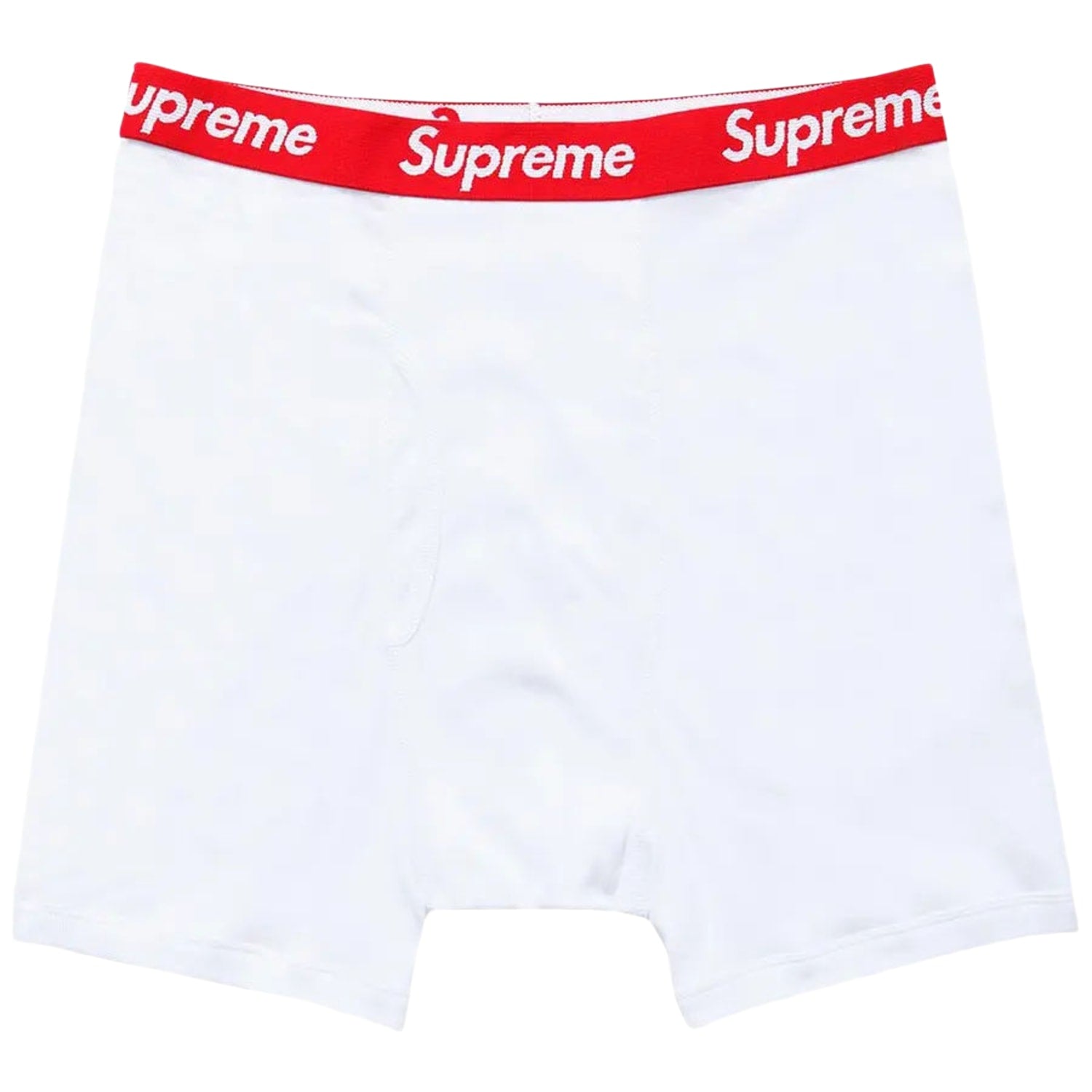 Supreme Hanes Boxer Brief White