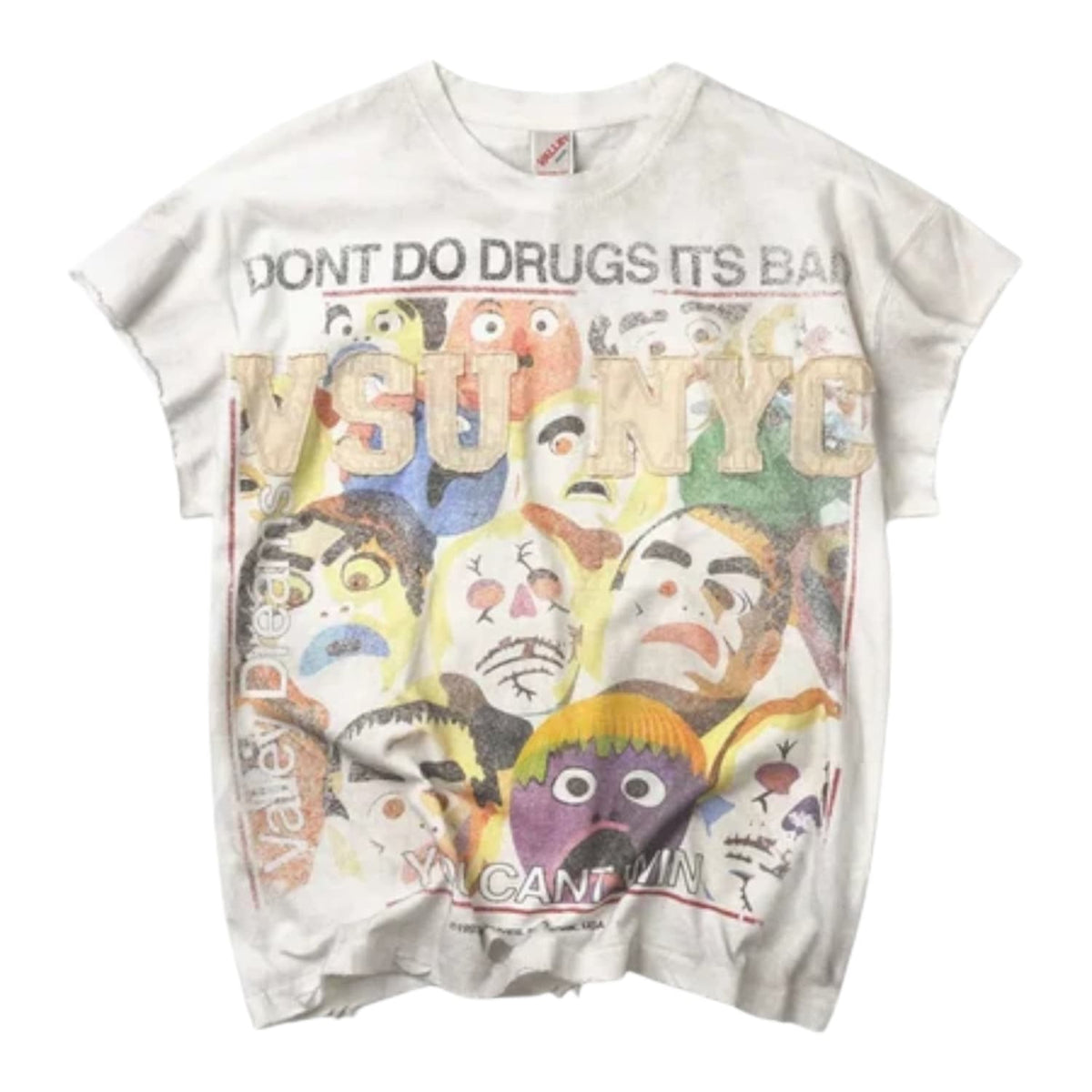 Vale Forever No Drugs Tank White