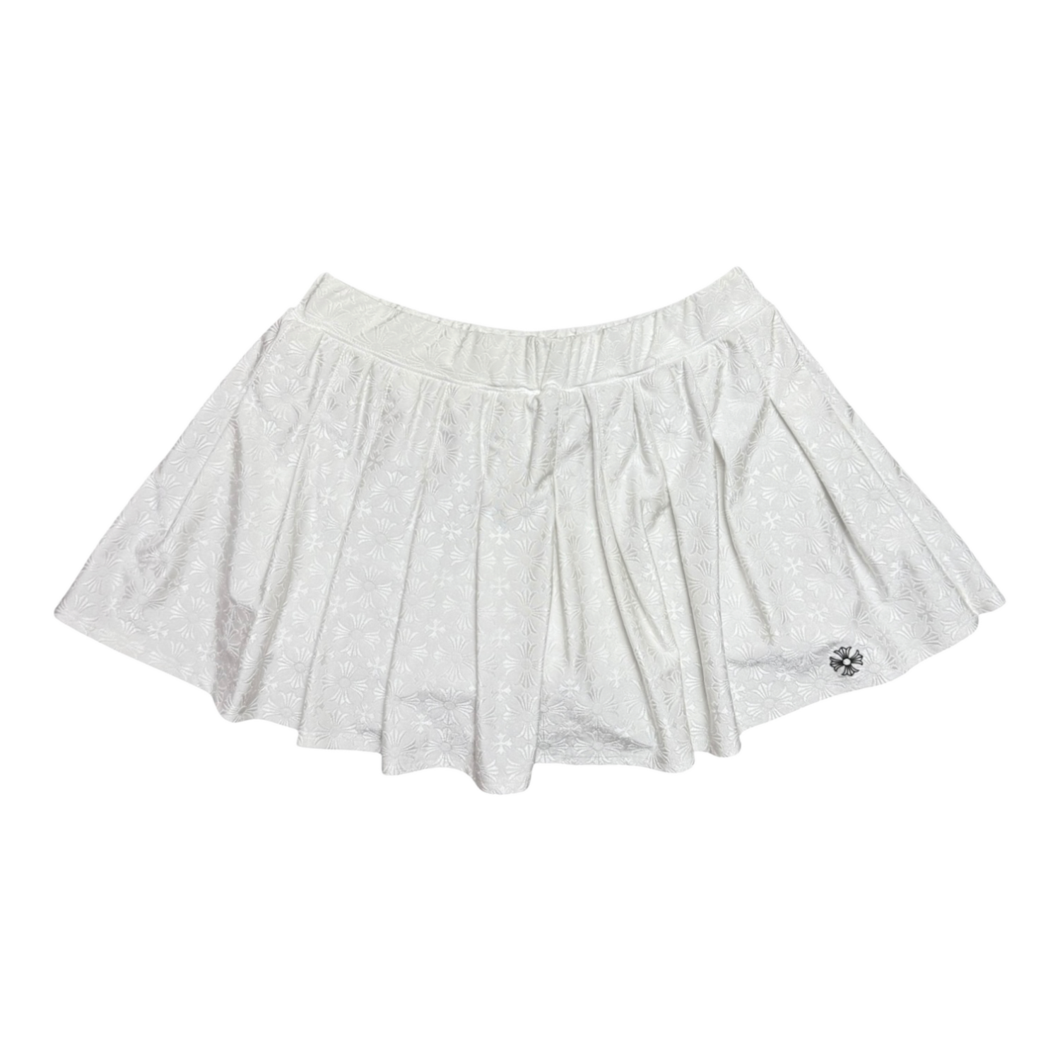 Chrome Hearts Women's Monogram Skirt White