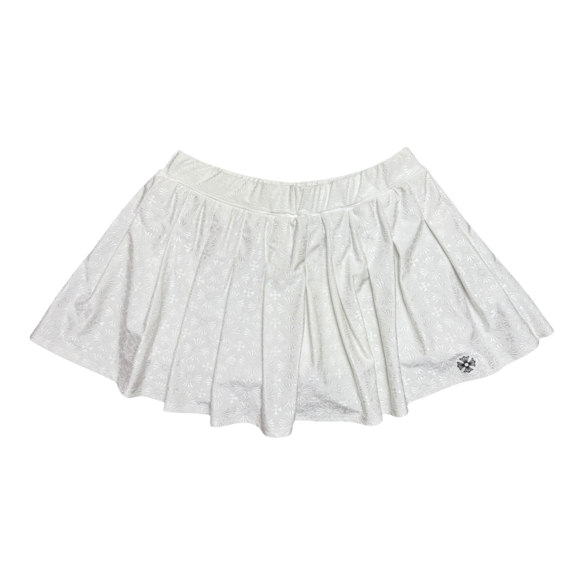 Chrome Hearts Women's Monogram Skirt White