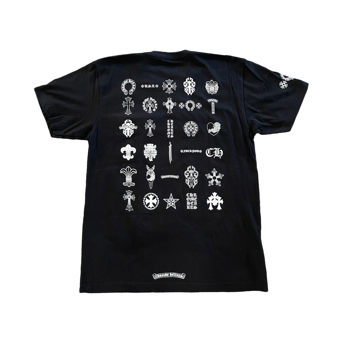 Chrome Hearts Multi Logo T-shirt Black