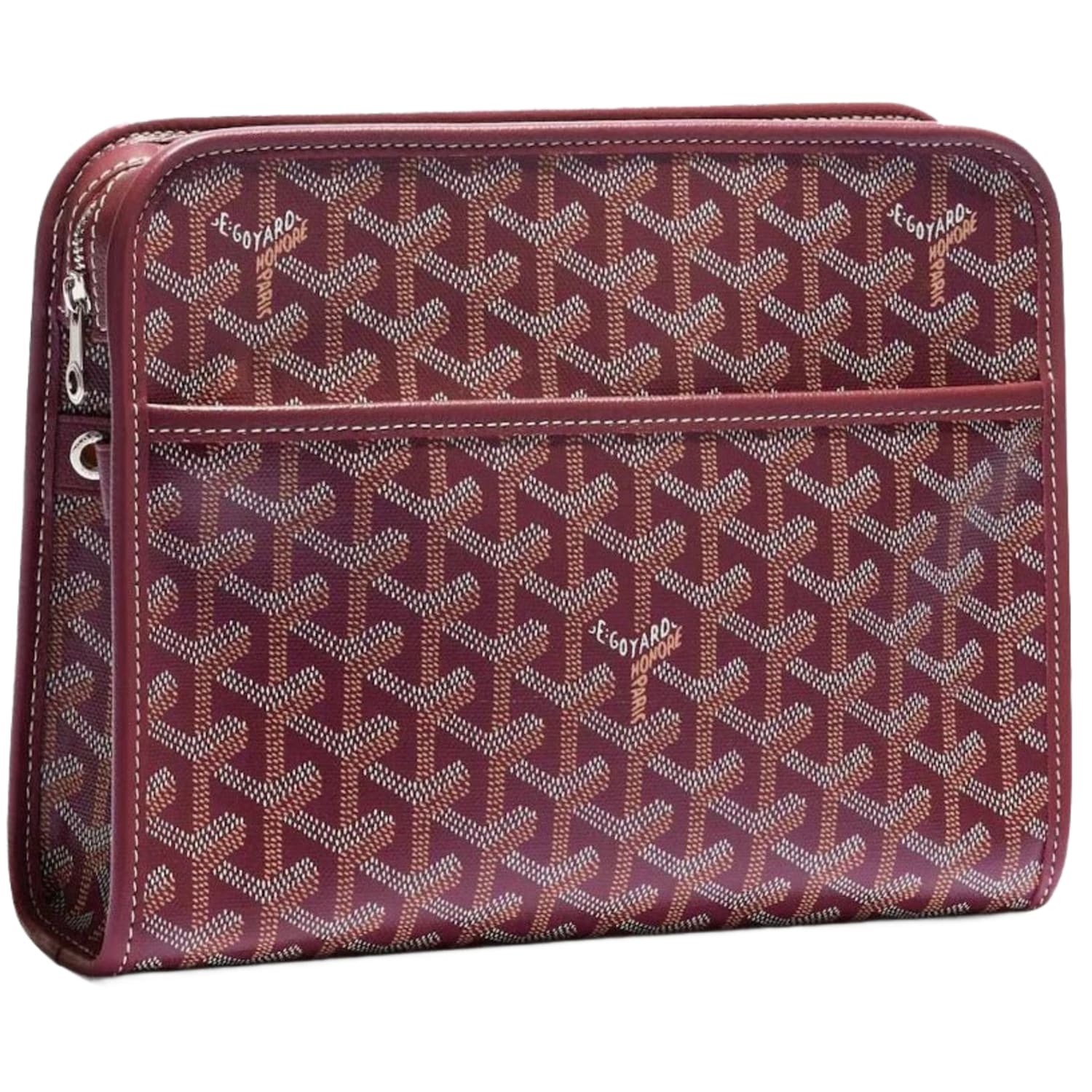 Goyard Jouvence Toiletry Bag MM Burgundy