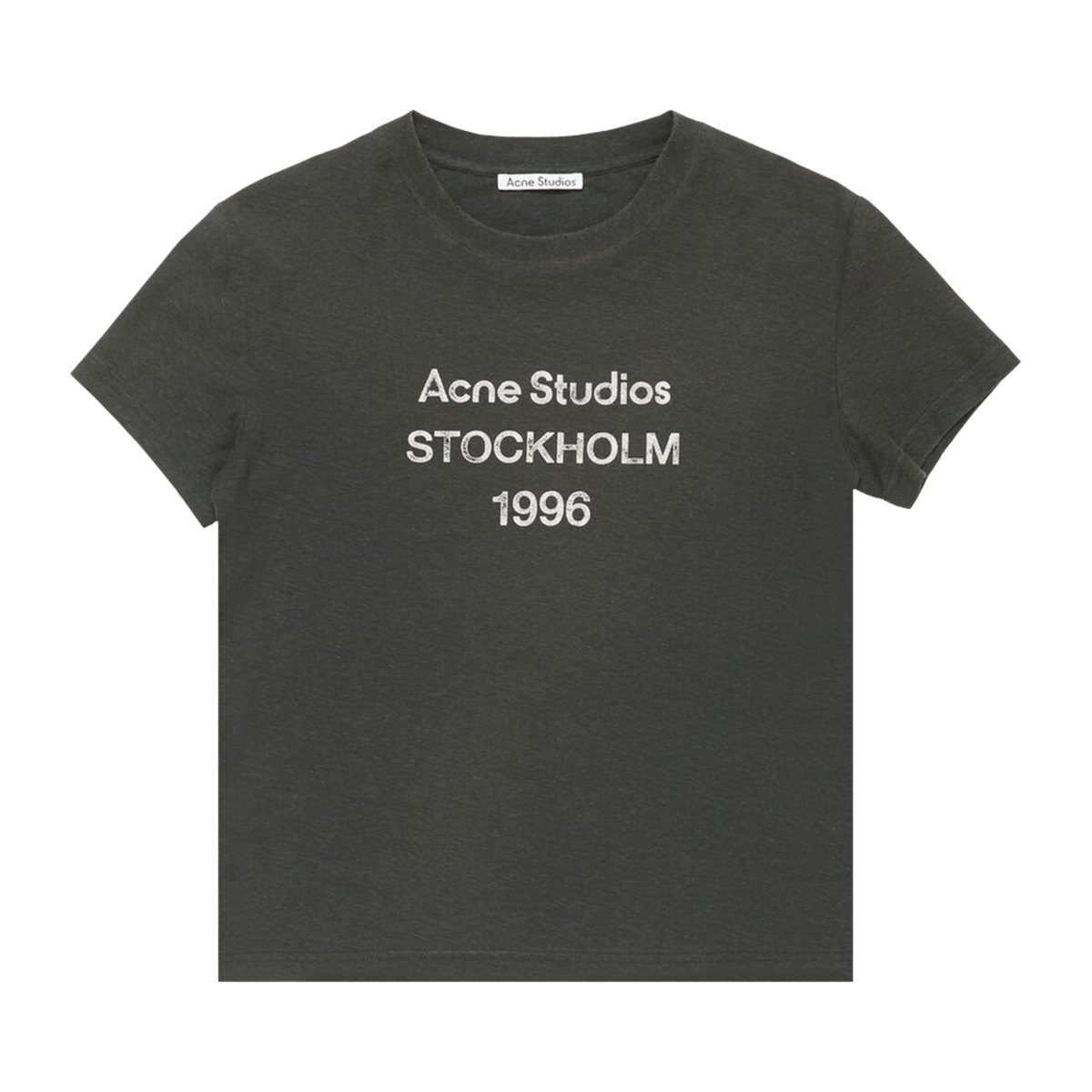 Acne Studios 1996 Sprayed T-Shirt Faded Black