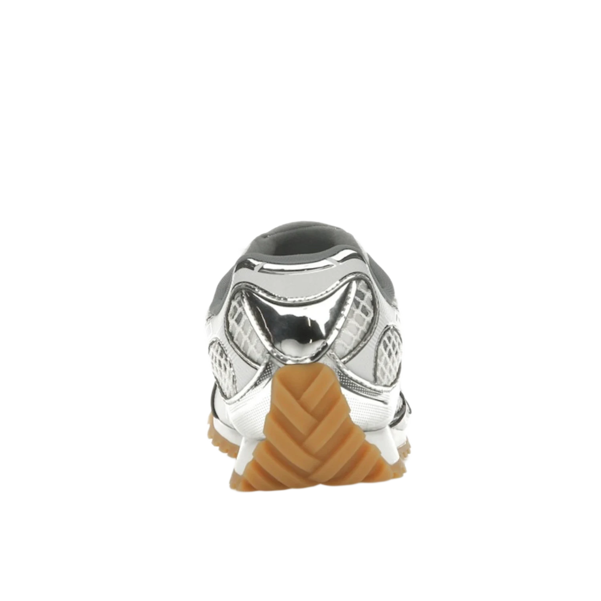 Bottega Veneta Orbit Runner Silver White
