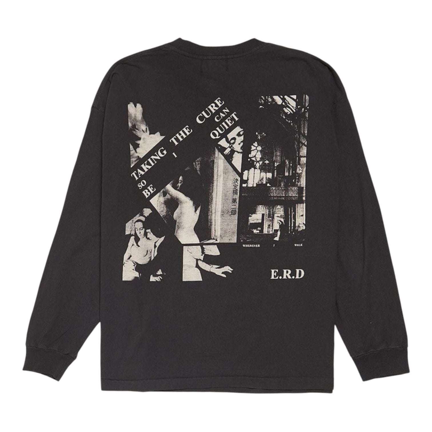 Enfants Riches Déprimés Taking The Cure Long-Sleeve T-Shirt Faded Black