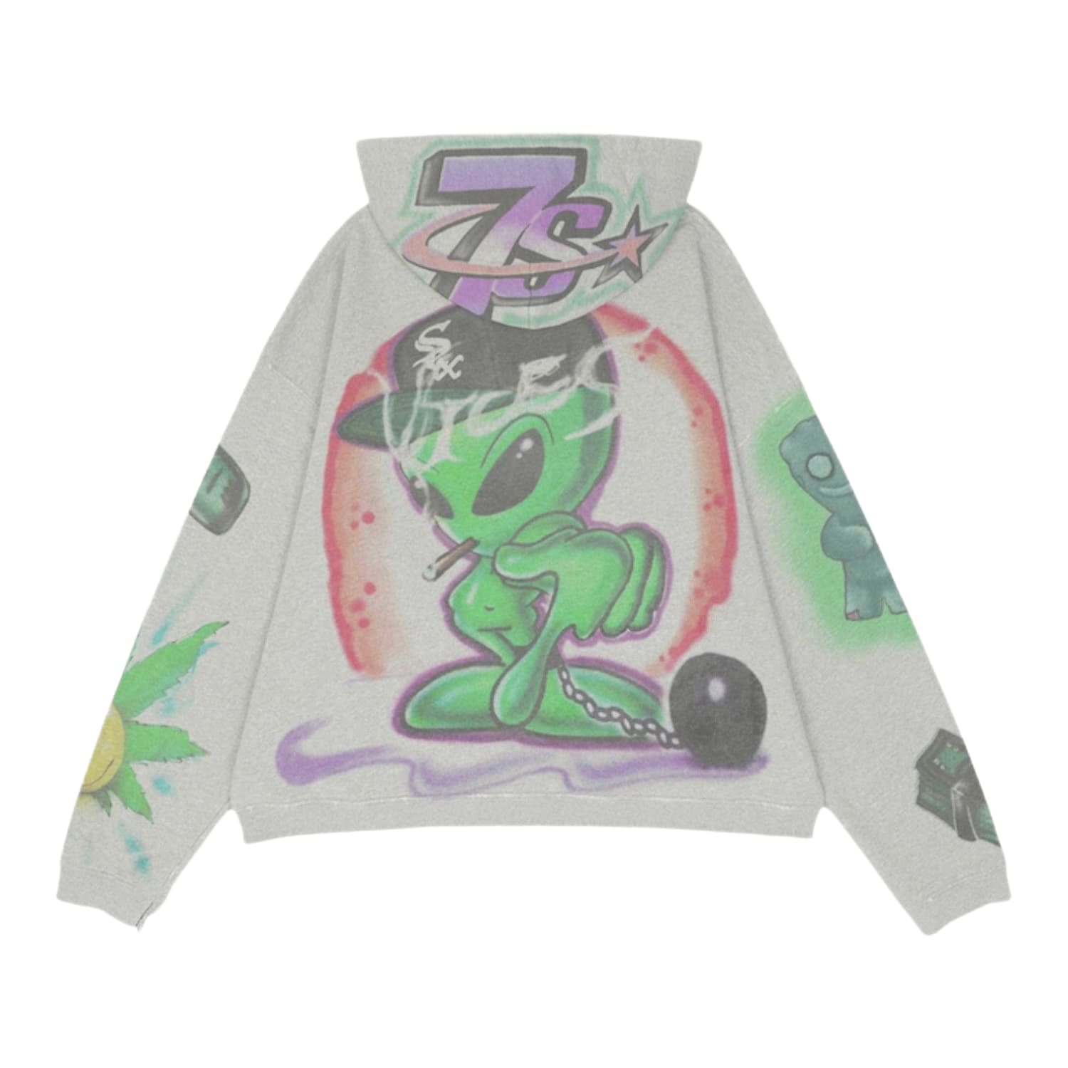 Triple Sevens Vices Hoodie Grey