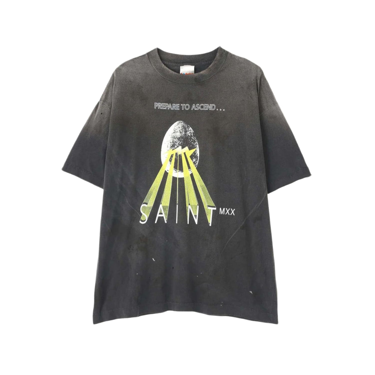 Saint Michael Egg T-Shirt Black