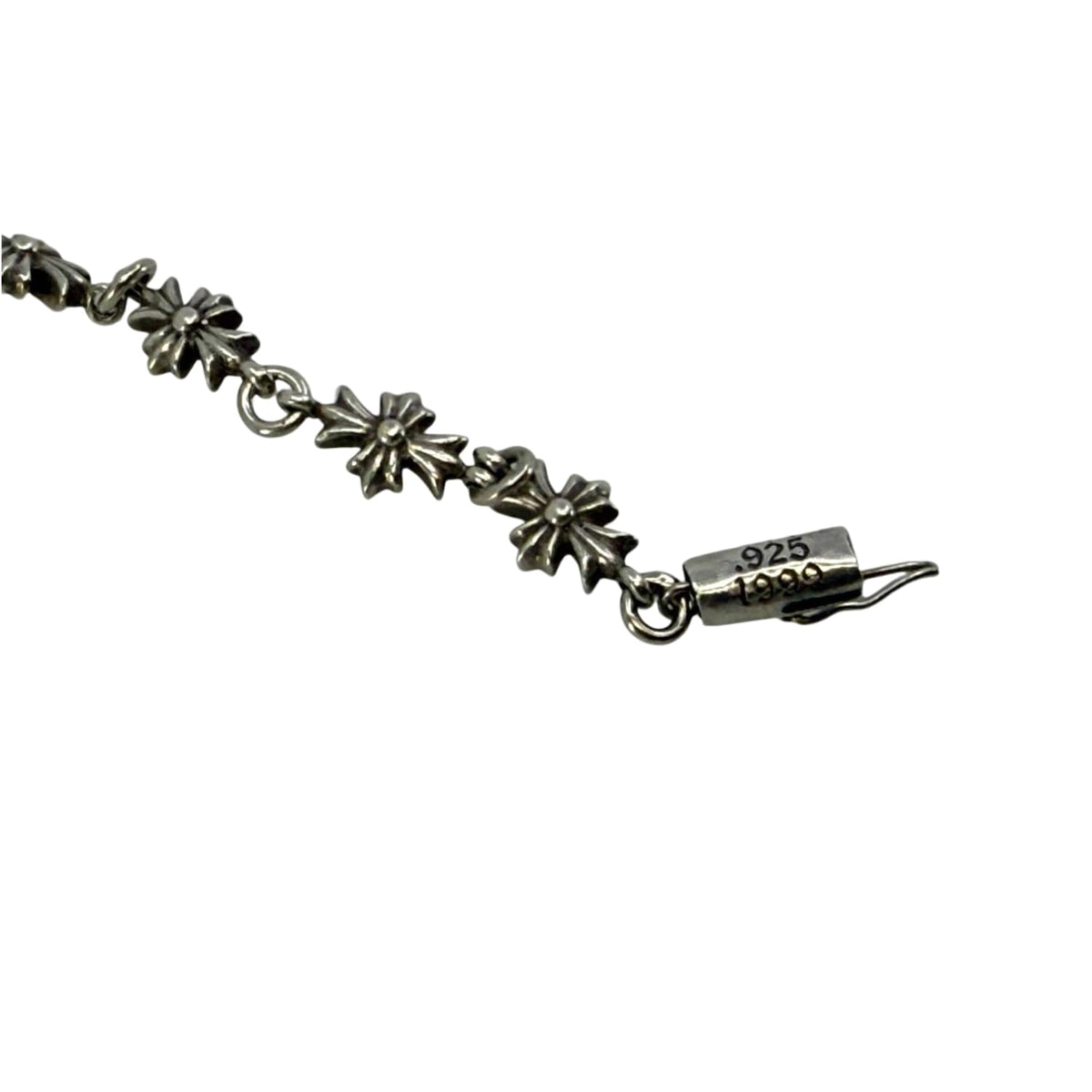 Chrome Hearts Silver Tiny E Bracelet